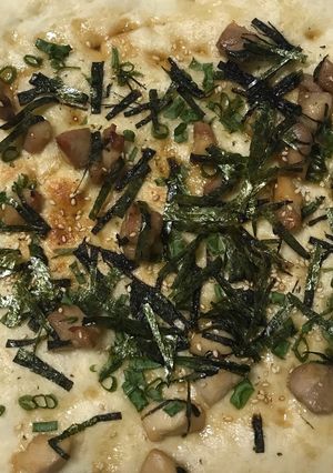 照り焼きチキンピザ-レシピのメイン写真