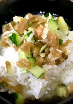 簡単!さっぱり☆冷やし茶漬け(中華風)-レシピのメイン写真