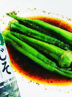 めっさ簡単 オクラのさっぱりお浸し-レシピのメイン写真