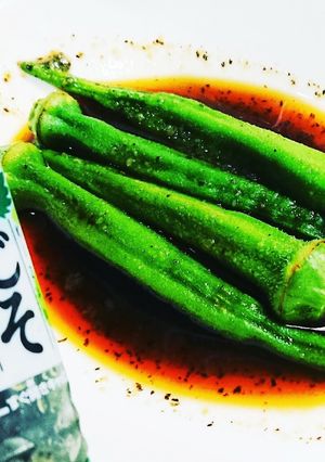 めっさ簡単 オクラのさっぱりお浸し-レシピのメイン写真