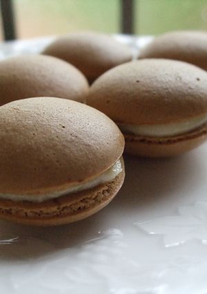 大好き 私のマカロン （カフェオレ）-レシピのメイン写真