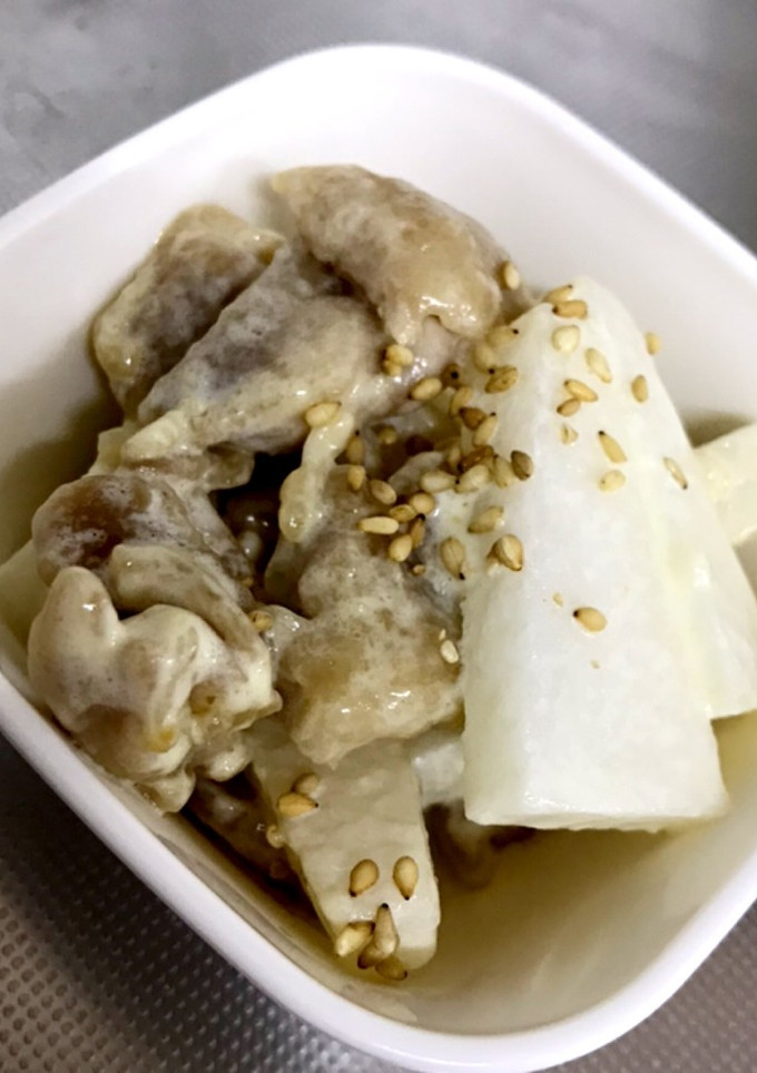 鶏肉と大根のマヨあえ-レシピのメイン写真