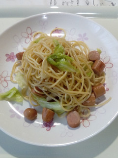ウインナーゴロゴロ和風パスタ。-レシピのメイン写真