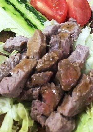 牛モモブロックで焼き肉-レシピのメイン写真