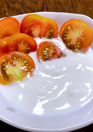 トマトヨーグルト-レシピのメイン写真