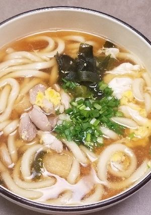 お昼に簡単おうどん☆-レシピのメイン写真