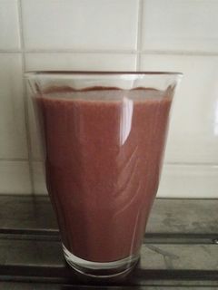 簡単朝活スムージー豆乳バナナ-レシピのメイン写真