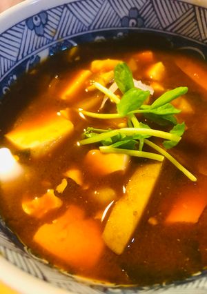 レトルト活用●具だくさんのみそ汁-レシピのメイン写真