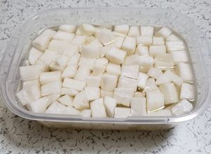 超簡単!韓国風大根の甘酢漬け(チキンム)-レシピのメイン写真