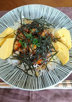 盛るだけの〜親子焼き鳥丼(^○^)-レシピのメイン写真