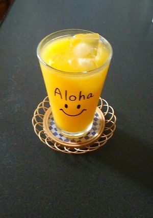 オレンジ炭酸水ジュース-レシピのメイン写真
