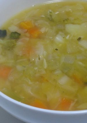 残り物の野菜で作るダイエット野菜スープ！-レシピのメイン写真