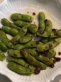 超簡単 枝豆のペペロンチーノ-レシピのメイン写真