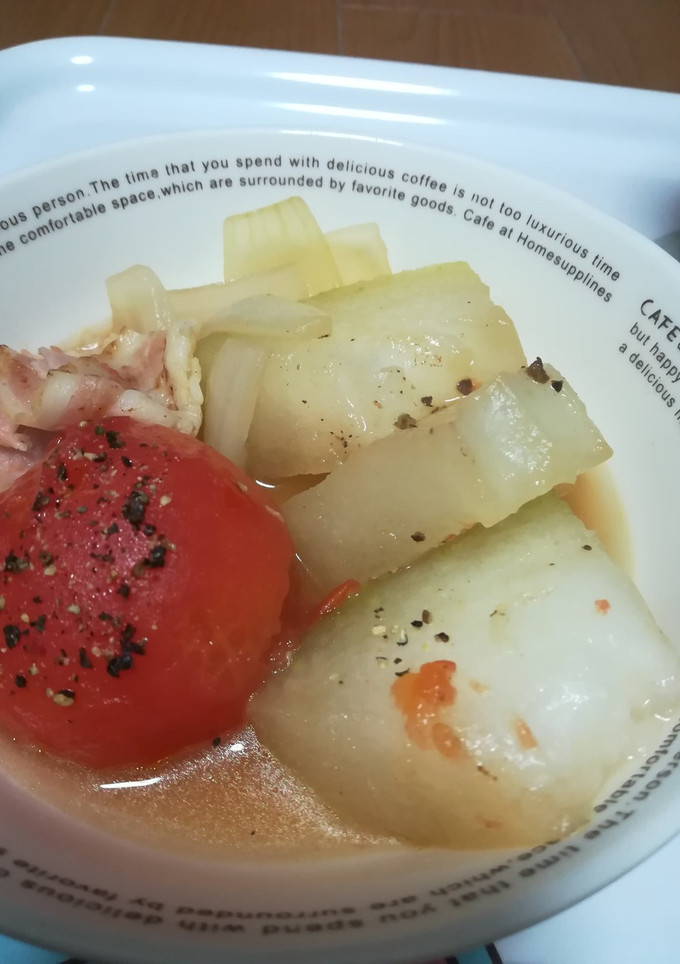 冬瓜とトマトのスープ-レシピのメイン写真