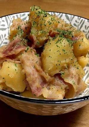 じゃがいも煮っころがし♡洋風ベーコン入り-レシピのメイン写真