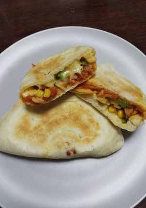 フライパンでピザ-レシピのメイン写真