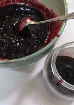 ブルーベリーの砂糖煮-レシピのメイン写真