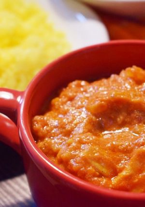トマト感たっぷり♡バターチキンカレー-レシピのメイン写真