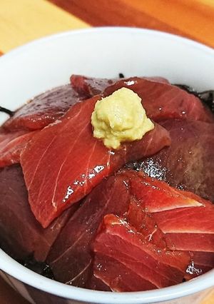 マグロのヅケ丼～茶漬けも美味いぞ～-レシピのメイン写真