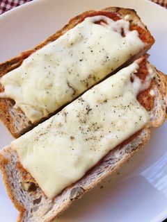 ハム&チーズのピザソーストーストサンド-レシピのメイン写真