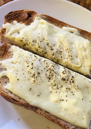 ハム＆チーズのマヨかけトーストサンド-レシピのメイン写真