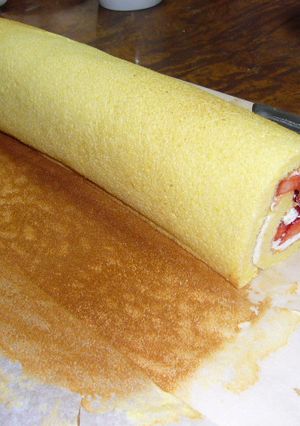 簡単ロールケーキ♪-レシピのメイン写真