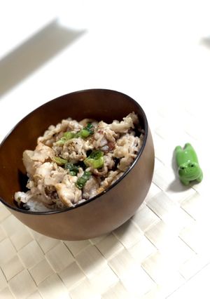 超簡単☆香味ペースト１つで作る豚バラ丼☆-レシピのメイン写真