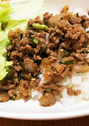暑さに負けない 簡単 スタミナ肉味噌-レシピのメイン写真