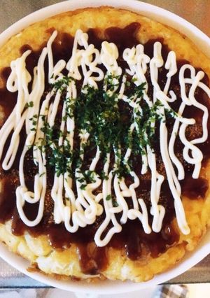 プレーンお好み焼き。。あ、ピリ辛-レシピのメイン写真