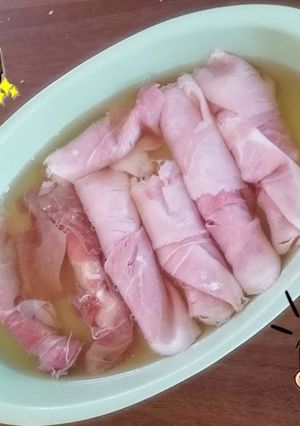 超簡単！ハムとクリームチーズのゼリー寄せ-レシピのメイン写真
