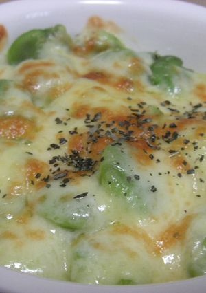 ほくほくジャガイモとそら豆のチーズ焼き☆-レシピのメイン写真