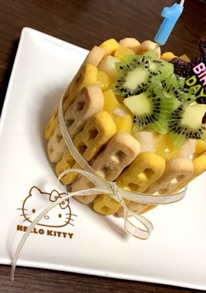 1歳バースデーケーキ-レシピのメイン写真