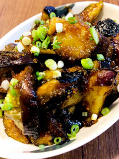 簡単♡大量消費!茄子の片栗粉揚げ味噌炒め-レシピのメイン写真