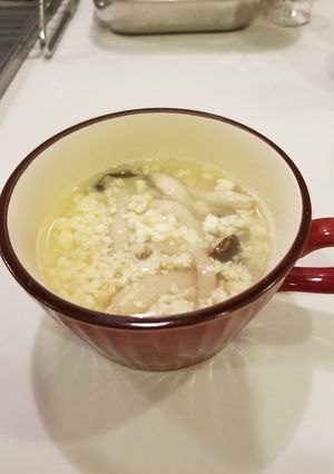 簡単ふわふわ豆腐と卵のスープ-レシピのメイン写真