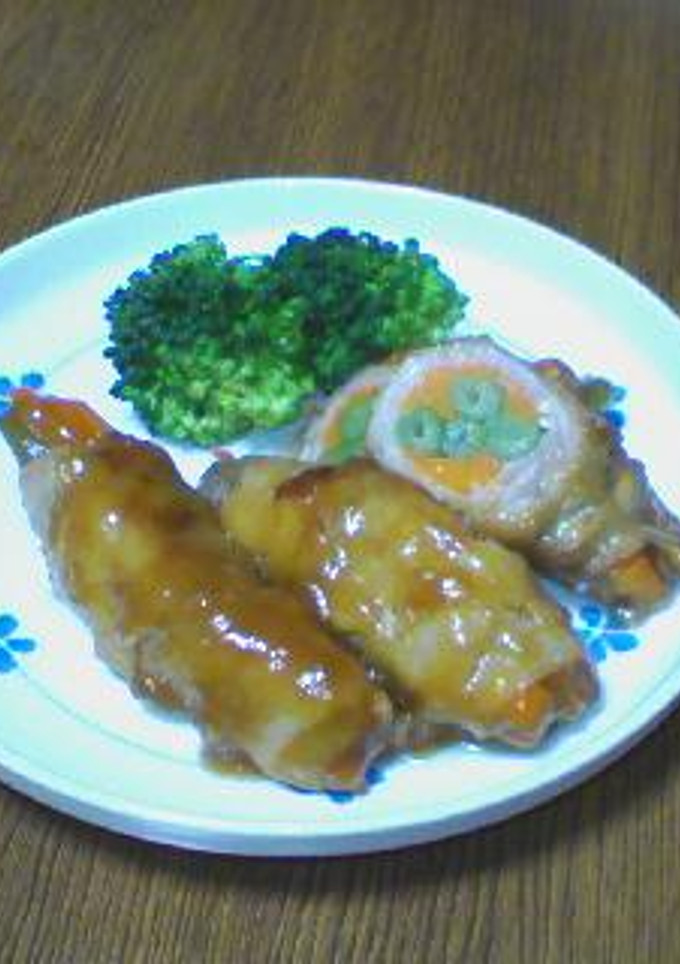 豚肉巻き☆甘酢仕立て-レシピのメイン写真