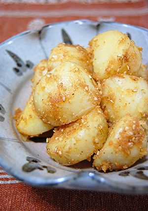 じゃがバターのゴマ味噌あえ-レシピのメイン写真