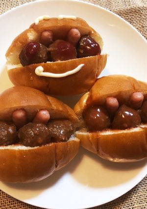 超簡単!手抜きアンパンマン!-レシピのメイン写真