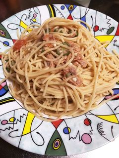超楽々トマトとオクラの冷製パスタ作ります-レシピのメイン写真