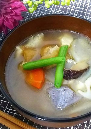 けんちん汁-レシピのメイン写真