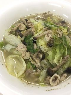 しめじと豚バラキャベツ炒め-レシピのメイン写真