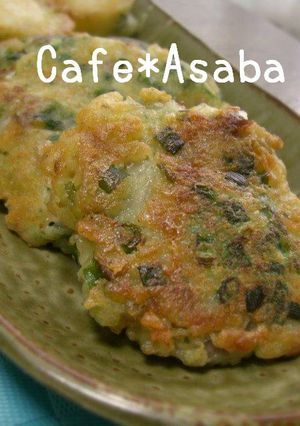 お好み焼き風☆豚肉のフリッター♪-レシピのメイン写真