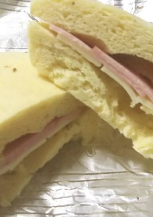 おから蒸しパンdeサンドイッチ-レシピのメイン写真