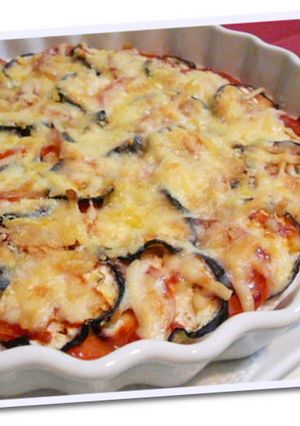 ♥簡単♥お洒落なトマトと茄子のチーズ焼き-レシピのメイン写真