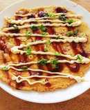 天ぷら衣de一期一会？なキャベツ焼き♪