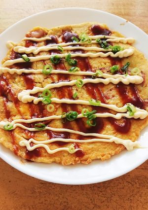 天ぷら衣de一期一会？なキャベツ焼き♪-レシピのメイン写真
