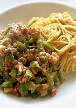 糖質制限！夏野菜のベジスパゲッティ-レシピのメイン写真