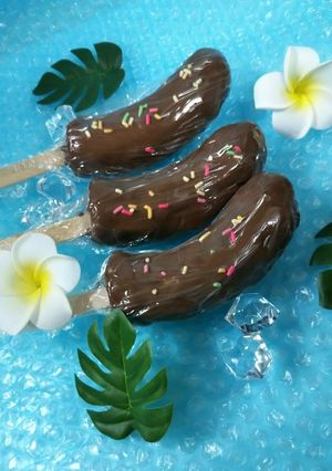【チョコバナナアイス】美味しいね~-レシピのメイン写真