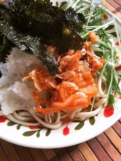 簡単!おろしキムチおろしうどん-レシピのメイン写真