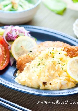 かじきまぐろフライ⁂レモンタルタルソース-レシピのメイン写真
