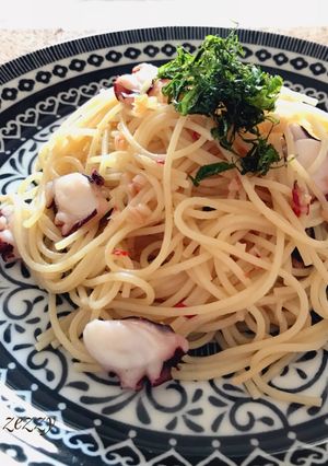 タコのペペロンチーノ-レシピのメイン写真